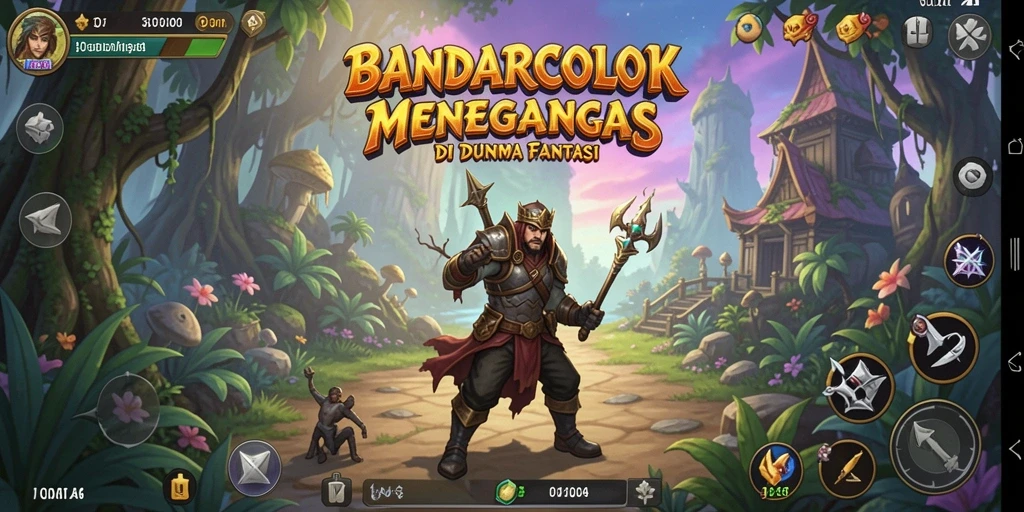 Tampilan gameplay menarik di <strong>BANDARCOLOK</strong> dengan karakter yang menjelajah dunia penuh tantangan.