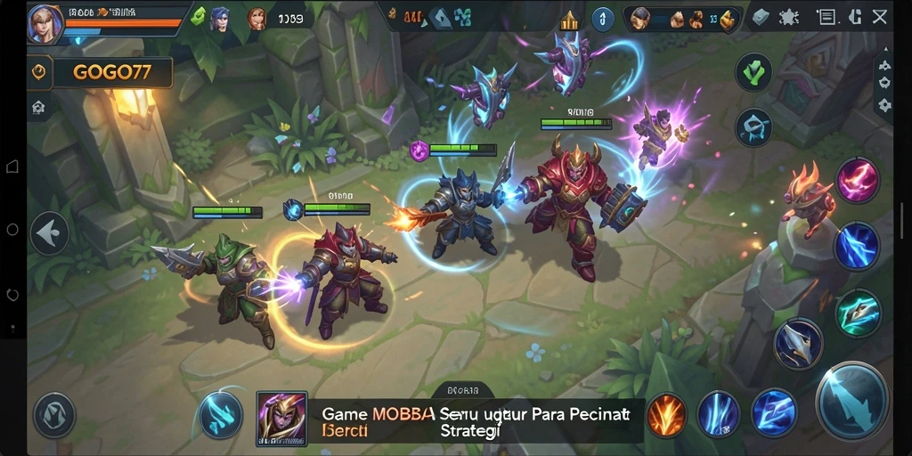 Tampilan gameplay seru dan strategis dari GOGO77.