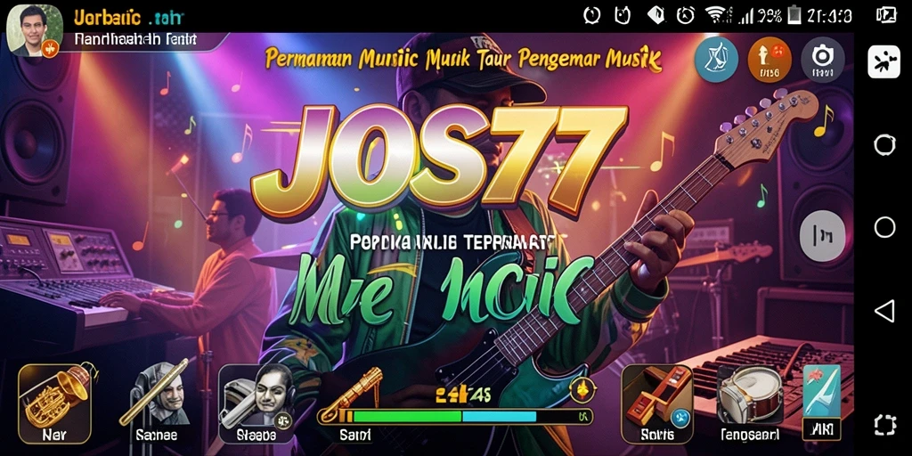 Tampilan gameplay JOS77 yang menantang dan seru.