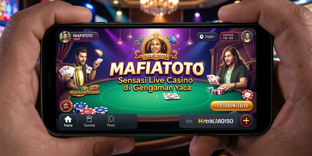 Gameplay Live Casino yang mendebarkan dan interaktif.