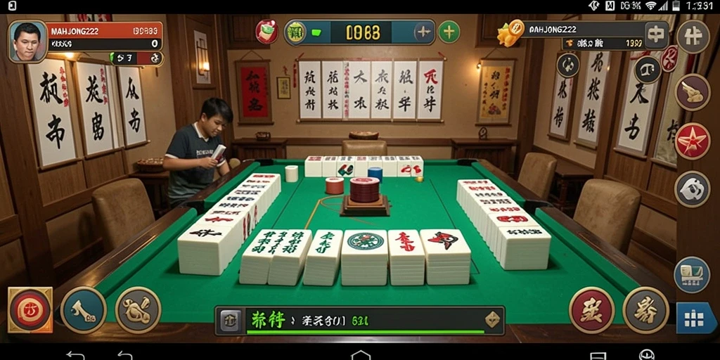 Tampilan permainan <strong>MAHJONG222</strong> yang menarik dan penuh warna.