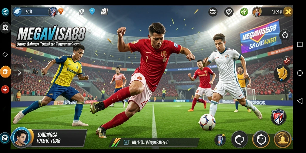 Tampilan menyenangkan dari gameplay MEGAVISA88 dengan aksi olahraga menarik.