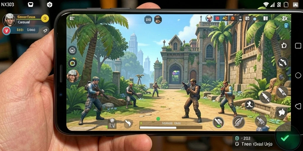 Tampilan gameplay NX303 yang seru dan menarik untuk dimainkan.