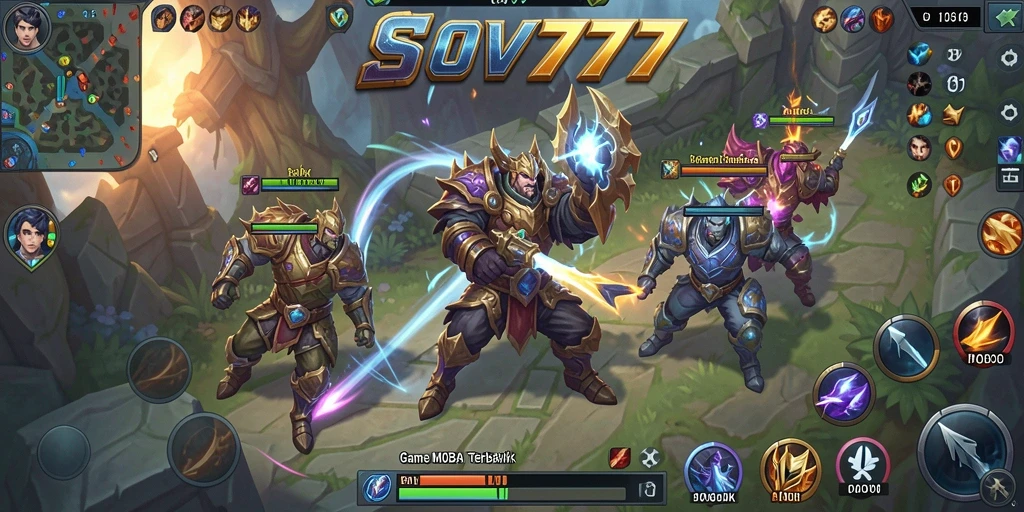 Screenshot gameplay SOV777 menampilkan aksi pertarungan yang mendebarkan.